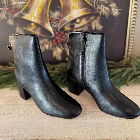 Cole Haan GGE Wren Bootie 60mm in Black Leather (Grand 360) - Picture 2 of 7